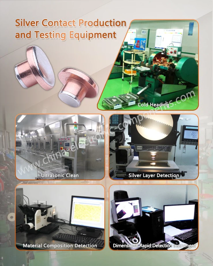 Silver Cadmium Oxide Contact Production and Testing Equipment Silver Cadmium Oxide Contact Production and Testing Equipment